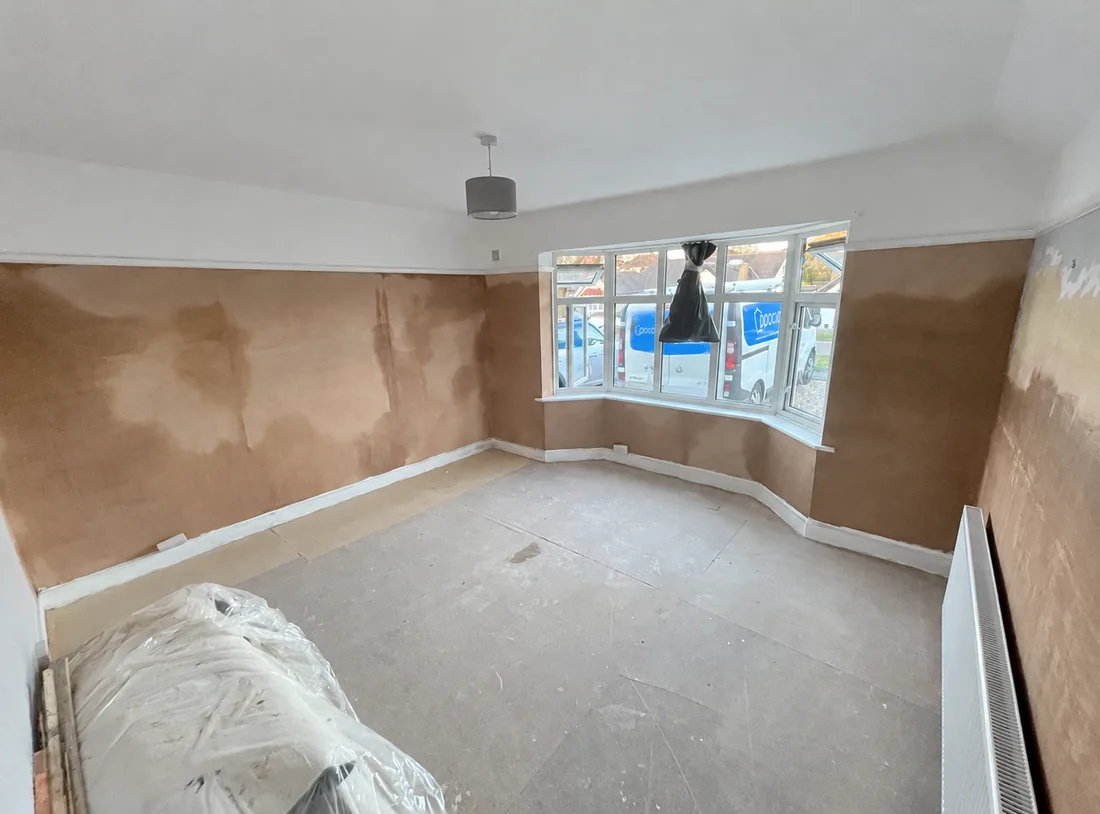 Damp proofing to a three-bedroom property